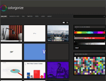 Tablet Screenshot of colorgorize.com
